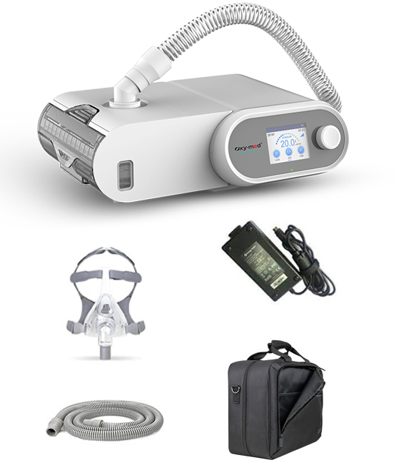 What's in the box for Oxymed Airsmart Auto